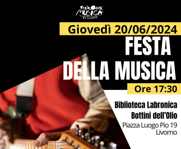 Festa della musica 2024 Livorno